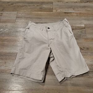 American Eagle Outfitters Classic Fit 7" Inseam Flat Front Shorts Men's Size 28